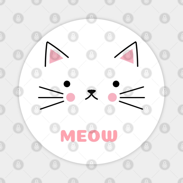 Meow Magnet by osaya